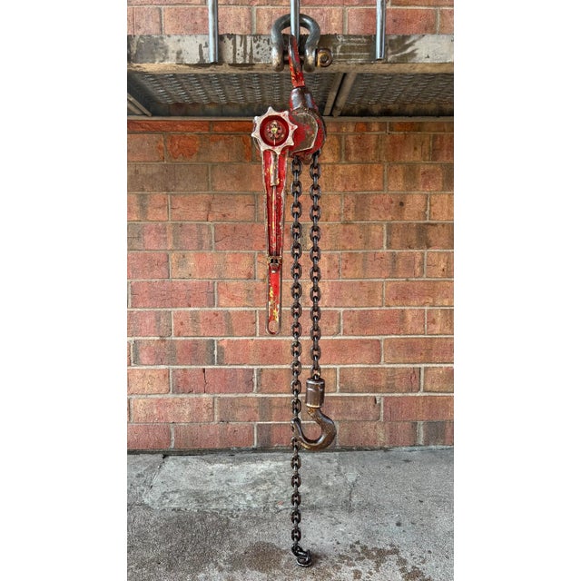 Yale Industrial 1.5t Come-Along Lever Hoist For Sale - Image 13 of 13