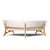 Vladimir Kagan Mid Century Tiger Maple Floating Curve Sofa For Sale In Chicago - Image 6 of 10
