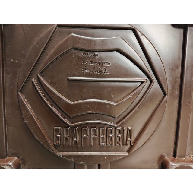 Mid-Century Modern Mid-Century Italian Leather Sofas by Ercole Biella for Grappeggia, 1970s, Set of 2 For Sale - Image 3 of 7