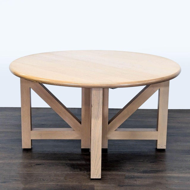 Circa 1980s, the table expands to 100 inches with 2 leaves Dimensions 52.0ʺW x 52.0ʺD x 28.5ʺH Item ID 1067998 # Pieces 3...