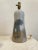 Great ceramic lamp. Heavy clay with unique glaze design. Warm color palette to include whimsical stars.