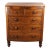 Mid 19th Century Antique Victorian Flame Mahogany Bow Front Tallboy Dresser Chest of Drawers For Sale