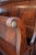 Queen Anne Ethan Allen 18th Century Mahogany King Sleigh Bed For Sale - Image 3 of 5
