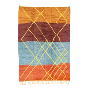 Beni Mrirt Abstract Moroccan Rug - 08'05 X 12'01
