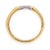 John Hardy Bamboo Collection 18k Yellow Gold Pavé Diamond Band Ring Size 7 For Sale In New York - Image 6 of 8