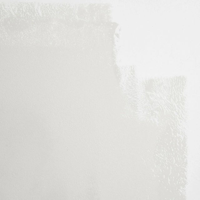 BACKDROP Adhesive Sample Swatch in Moonstone (Off-White with Gray) For Sale - Image 4 of 5
