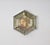Hexagonal Brass and Beveled Glass Sconce or Ceiling Lamp from Fontana Arte, Italy, 1950s For Sale - Image 12 of 16