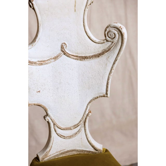 Early 20th Century Early 20th Century Camille Italian Carved Chair For Sale - Image 5 of 7
