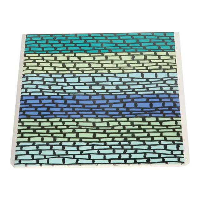Mid 20th Century "Kashmir" Ceramic Tile by Dorothy Liebes For Sale - Image 4 of 6