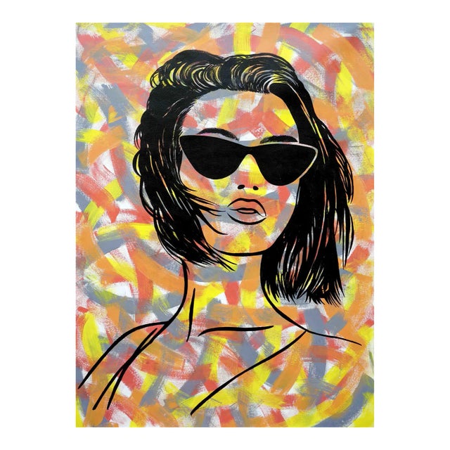 Sumit Mehndiratta, Beach Beauty, 2020, Acrylic on Canvas For Sale