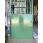 This French garden gate is the perfect accent for any outdoor space. Topped with pointed finials that recall fern leaves,...
