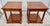 Vintage (1970's) Pair of Side/End Tables have a Regency Style. The Maker is Baker Furniture. Made of Wood. CherryWood. The...