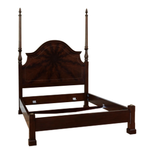 Mahogany Queen Bed, Traditional Mahogany Queen Poster Bed