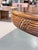 Vintage Mahogany Compass Star Inlaid Accent Table With Carved Pedestal Base For Sale - Image 4 of 8