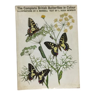 1968 British Butterflies in Colour Book For Sale