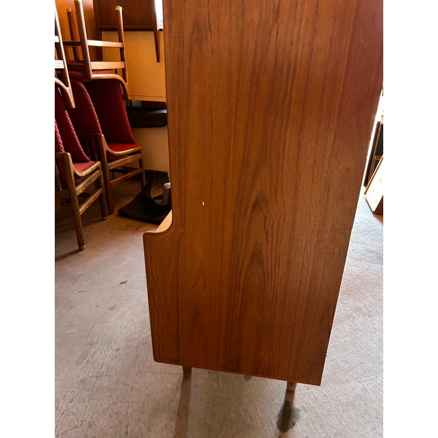 Vintage Mid-Century Modern Teak Credenza by Johannes Andersen For Sale - Image 10 of 11