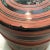 Vintage Japanese Orange Lacquerware Covered Round Container. For Sale - Image 9 of 11