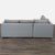 Textile Room & Board Oxford Gray Sectional Sofa With Pull-Out Sleeper For Sale - Image 7 of 8