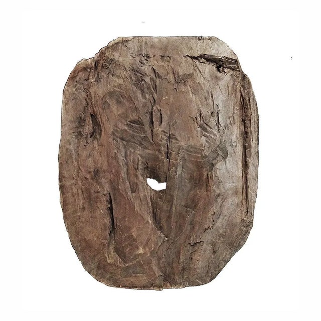 Mid 20th Century Indonesian Reclaimed Wood Tofu Grinder Sculpture For Sale - Image 4 of 6