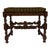 Antique Carved Walnut Stool For Sale