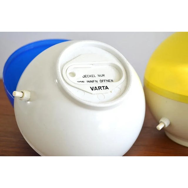 Party Lights by Hans Gugelot for Varta, 1970s, Set of 2 For Sale - Image 3 of 10