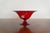Glass Vintage Ruby Red Murano Art Glass Footed Compote With Applied Grapes For Sale - Image 7 of 12