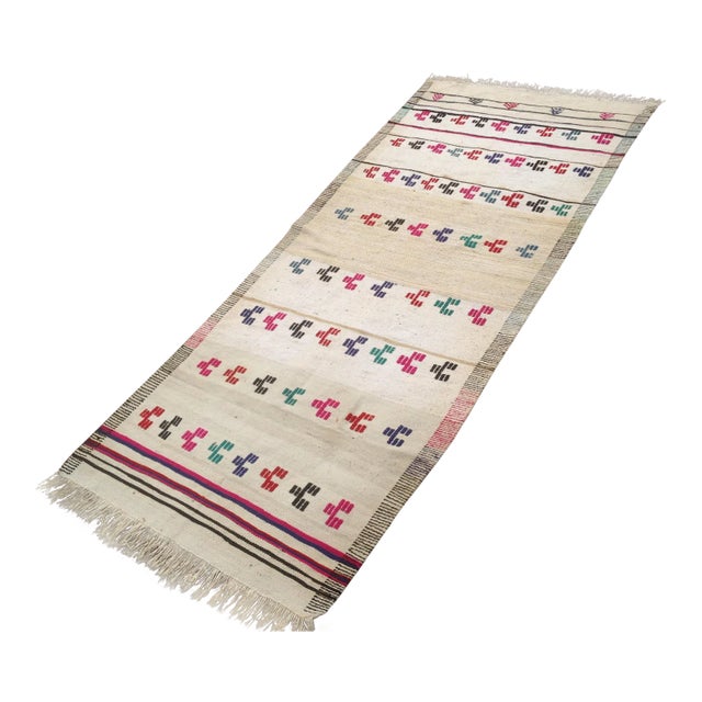 Vintage Turkish Kilim Rug For Sale