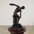 Bronze Classical Athlete Sculpture After Discobolus, Greco-Roman Athlete, 12” H For Sale - Image 11 of 16