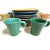 1990s 1990s Luna Garcia Pottery Dinnerware - Set of 16 For Sale - Image 5 of 17