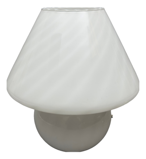 Mushroom Table Lamp in Murano Glass, 1970s