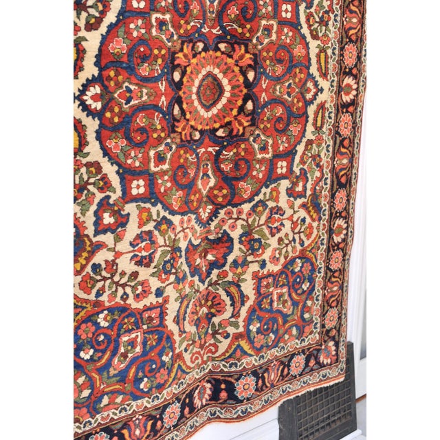 1940s Vintage Miranda Boho Rug, 4.6 x 6.9 For Sale - Image 5 of 6