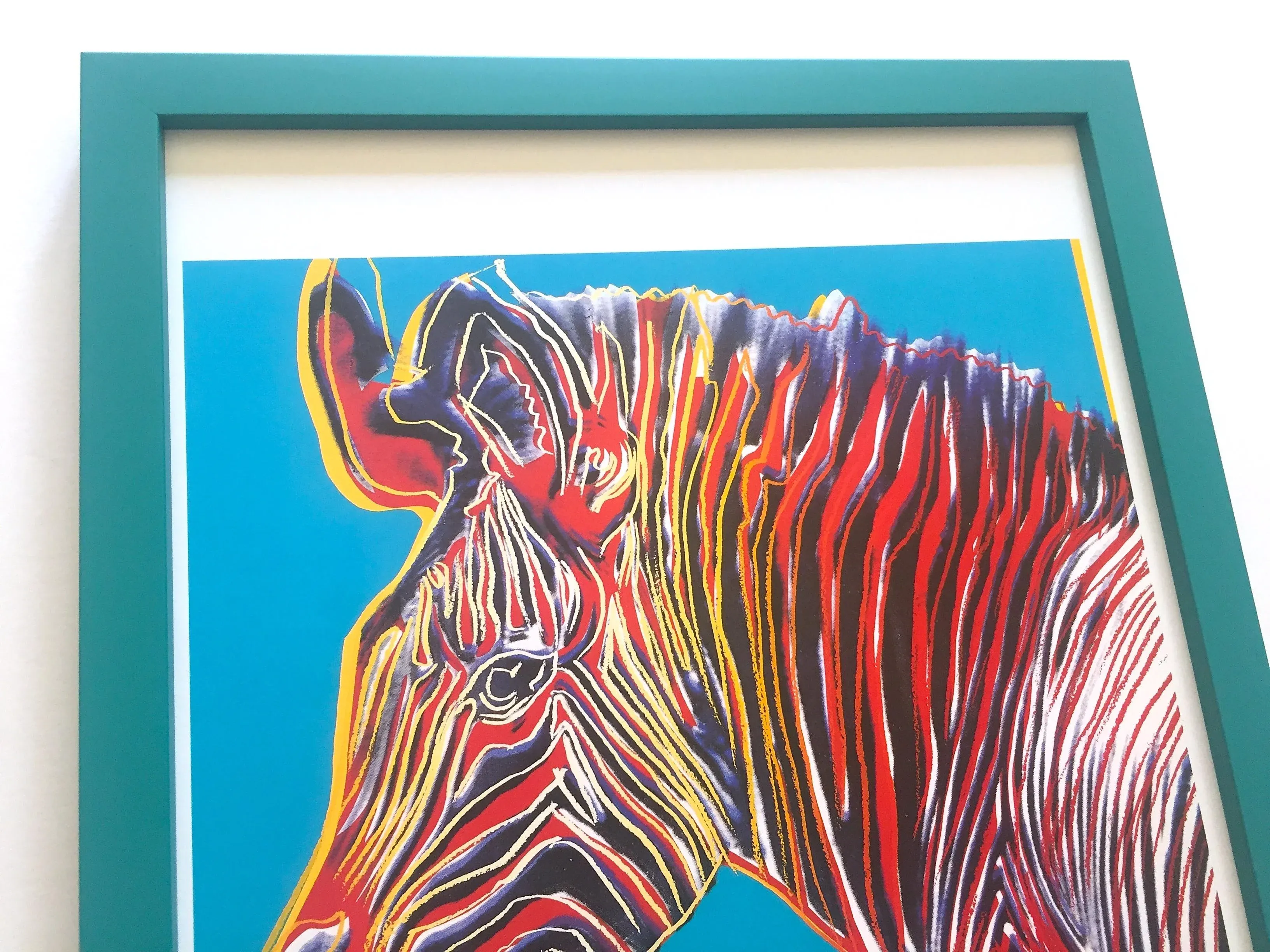 Adam Lister Andy Warhol ジークレープリント 1/50 Andy Warhol Estate Vintage 1989 Endangered Species Framed