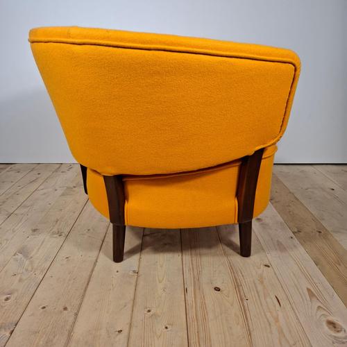 Danish Armchair, 1950s, by Aage Sattrup in Teak - Original Mid-Century Modern For Sale - Image 6 of 9