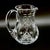 Vintage Cut Crystal Jug Water Pitcher by Webb Corbett, England, 1960s For Sale - Image 10 of 18