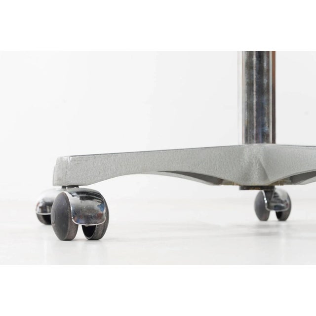 1970s Vintage Mariani Leather Desk Chair For Sale - Image 9 of 10