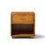 Wood Henredon Campaign Mid Century Oak and Brass Nightstands - Pair For Sale - Image 7 of 12
