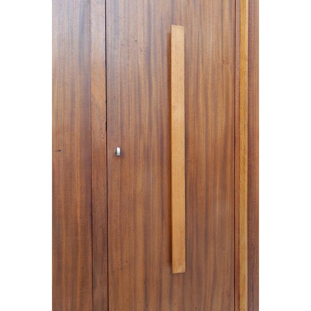 Modernist Art Deco Bookcase / Cabinet attributed to Auguste Vallin, France, 1930s For Sale - Image 14 of 18