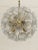 Metal Floral Glass Pusteblum Chandelier For Sale - Image 7 of 7