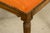 French Louis XVI Style Maple Dining Chairs in Orange Chenille - Set of 8 For Sale - Image 9 of 18