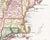Mid 18th Century 1757 Bellin Map "Carte De La Nouvelle Angleterre Nouvelle Yorck Et Pensilvanie" (New England, New York, Pennsylvania) For Sale - Image 5 of 6