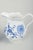 Mid-Century Blue Onion Sugar Bowl and Creamer in Porcelain from Meissen, Set of 2 For Sale - Image 3 of 5