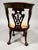 19th C Solid Mahogany Chippendale Chair-Ball Claw Feet-Carved-Antique-Victorian For Sale - Image 4 of 11