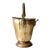 Antique Brass Ash Bucket Coal Scuttle For Sale