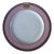 Color Pink Salad Dessert Plate by Versace for Rosenthal, 1990 For Sale
