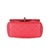Dark Pink Quilted Lambskin Mini Square Flap Bag For Sale In New York - Image 6 of 8