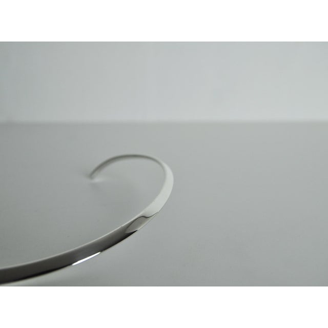 Danish Modern Sterling Silver Collier Necklace by N.E. From, 1960s For Sale - Image 6 of 10