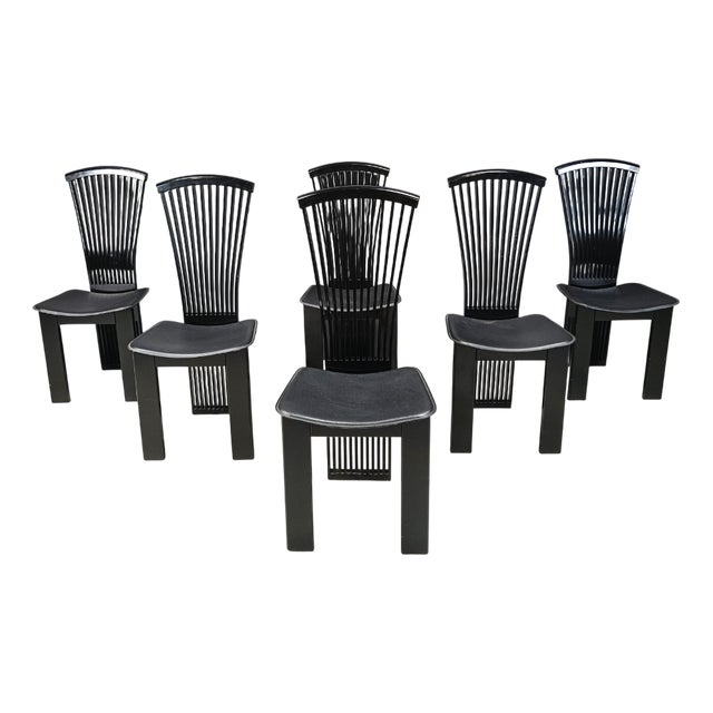 Postmodern Dining Chairs from Pietro Costantini, 1980s, Set of 6 For Sale