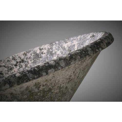 Concrete Sphere Chairs with Moss Patina, Italy, 1960s, Set of 3 For Sale - Image 9 of 11