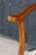 Antique 19th Century Mahogany Regency Empire Horseshoe Library Parlor Arm Chair For Sale - Image 4 of 18