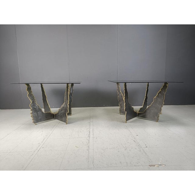 1970s Brutalist Coffee Tables, 1970s, Set of 2 For Sale - Image 5 of 11